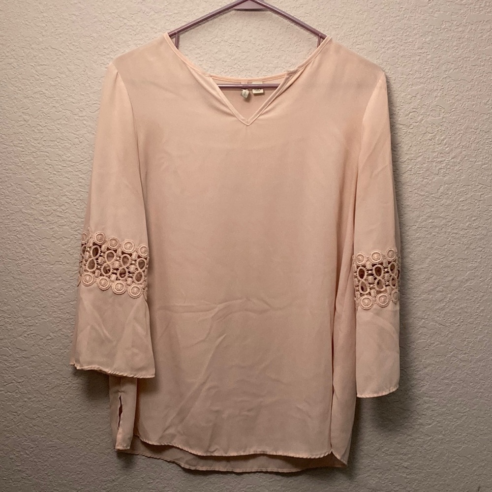 Cream blouse